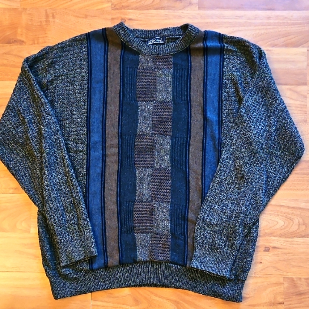 Vintage Patterned Sweater